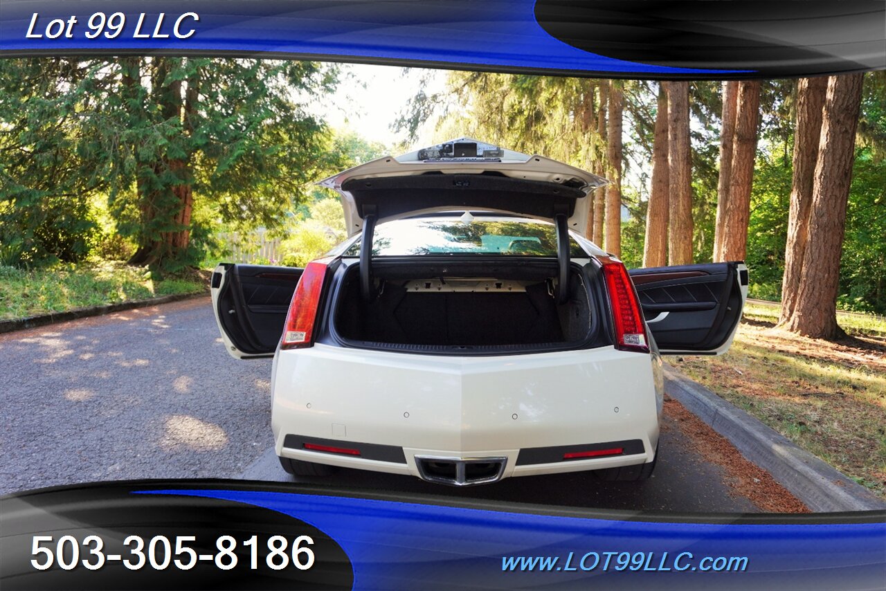 2012 Cadillac CTS 3.6L Performance 3.6L Auto Heated Leather SEATS Pano Roof Premium Wheels NEW TIRES - Photo 35 - Milwaukie, OR 97267