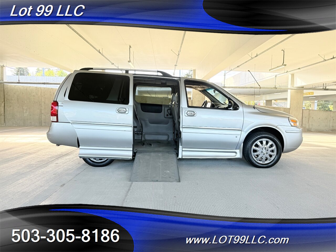 2007 Buick Terraza CXL 122k** WHEELCHAIR VAN ***  Power Side Ramp Leather Overhead DVD Entertainment - Photo 1 - Milwaukie, OR 97267
