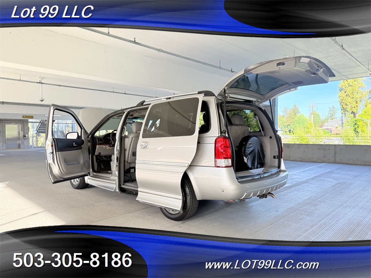 2007 Buick Terraza CXL 122k** WHEELCHAIR VAN ***  Power Side Ramp Leather Overhead DVD Entertainment - Photo 31 - Milwaukie, OR 97267