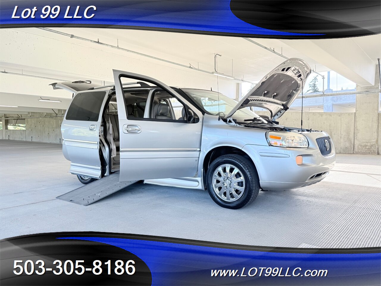 2007 Buick Terraza CXL 122k** WHEELCHAIR VAN ***  Power Side Ramp Leather Overhead DVD Entertainment - Photo 28 - Milwaukie, OR 97267