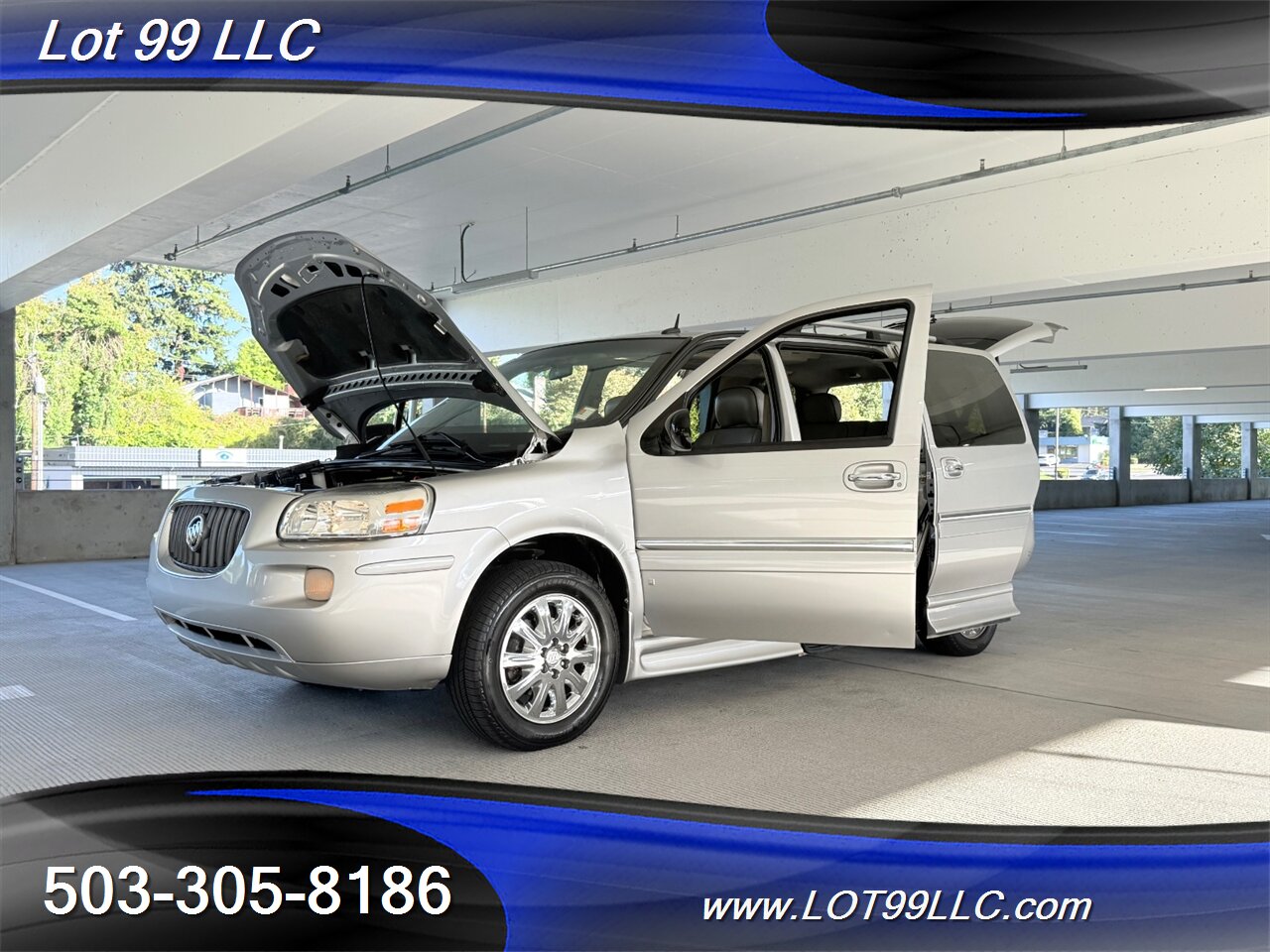 2007 Buick Terraza CXL 122k** WHEELCHAIR VAN ***  Power Side Ramp Leather Overhead DVD Entertainment - Photo 26 - Milwaukie, OR 97267