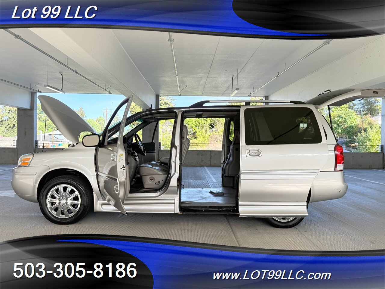 2007 Buick Terraza CXL 122k** WHEELCHAIR VAN ***  Power Side Ramp Leather Overhead DVD Entertainment - Photo 20 - Milwaukie, OR 97267