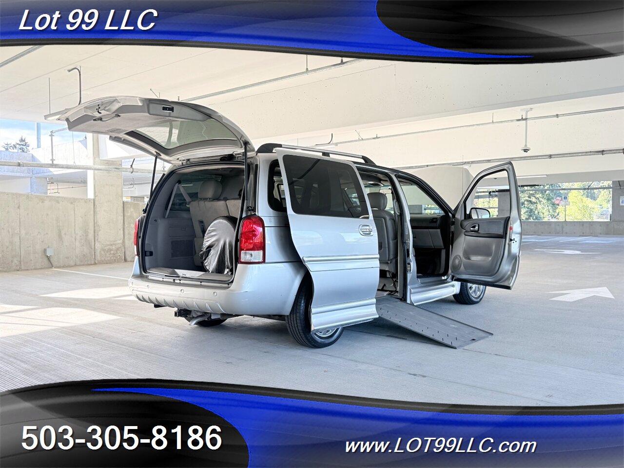 2007 Buick Terraza CXL 122k** WHEELCHAIR VAN ***  Power Side Ramp Leather Overhead DVD Entertainment - Photo 29 - Milwaukie, OR 97267