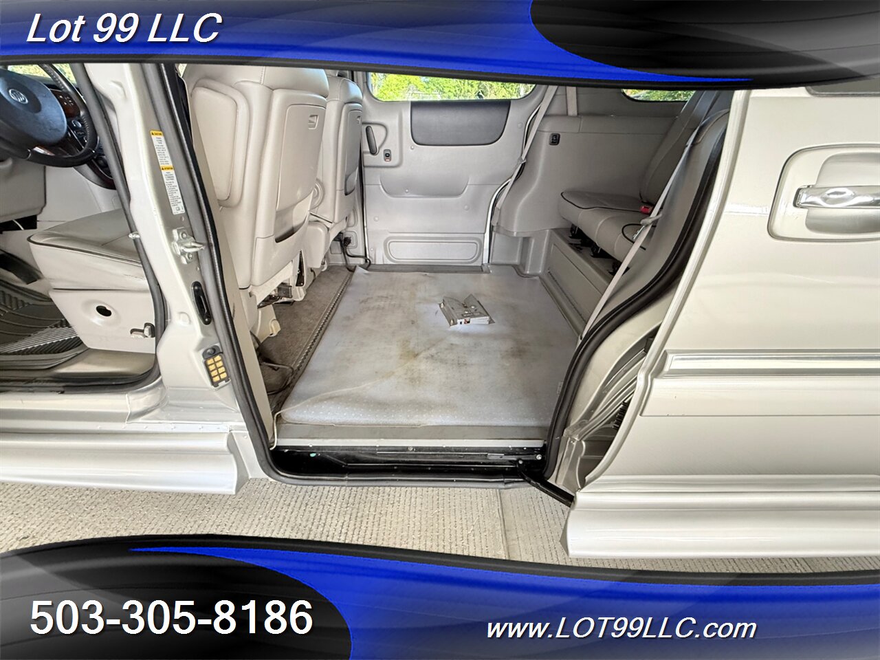 2007 Buick Terraza CXL 122k** WHEELCHAIR VAN ***  Power Side Ramp Leather Overhead DVD Entertainment - Photo 42 - Milwaukie, OR 97267