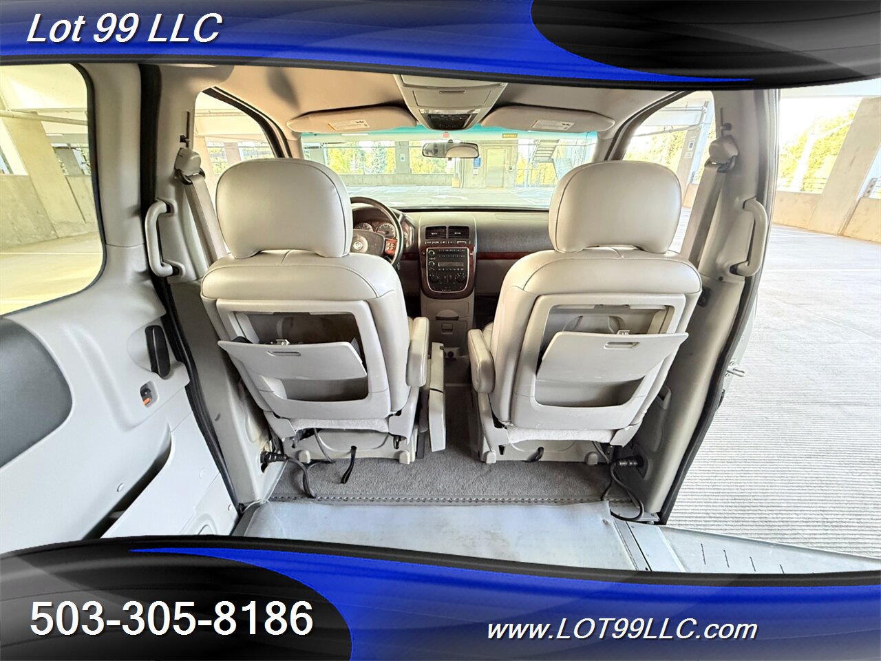 2007 Buick Terraza CXL 122k** WHEELCHAIR VAN ***  Power Side Ramp Leather Overhead DVD Entertainment - Photo 48 - Milwaukie, OR 97267
