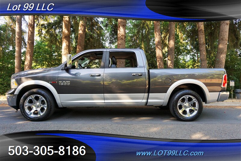 2016 RAM 1500 Laramie 4X4 V6 3.0L ECOBOOST Leather Chrome Wheels  