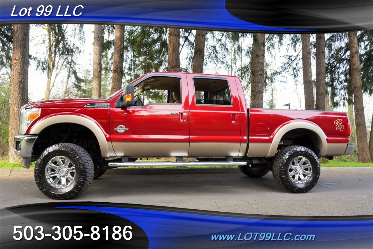 2014 Ford F-250 Lariat 4X4 6.7L Power Stroke Leather GPS  LIFTED Premium Wheels Newer Tires - Photo 5 - Milwaukie, OR 97267