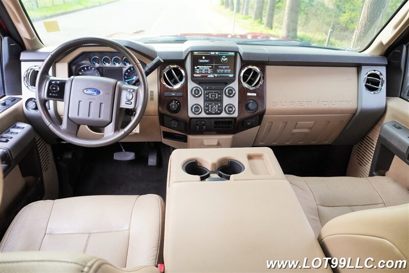 2014 Ford F-250 Lariat 4X4 6.7L Power Stroke Leather GPS  LIFTED Premium Wheels Newer Tires