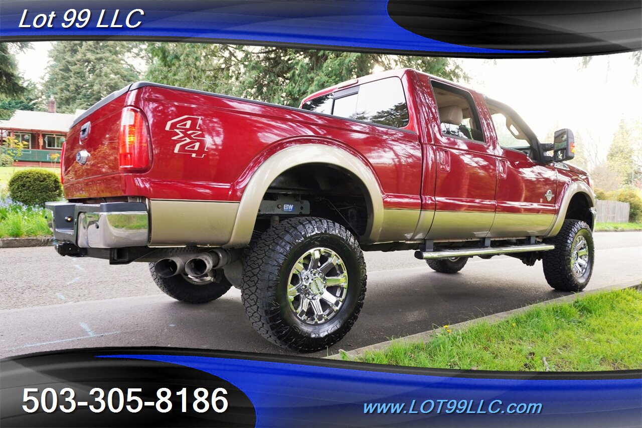 2014 Ford F-250 Lariat 4X4 6.7L Power Stroke Leather GPS  LIFTED Premium Wheels Newer Tires - Photo 9 - Milwaukie, OR 97267