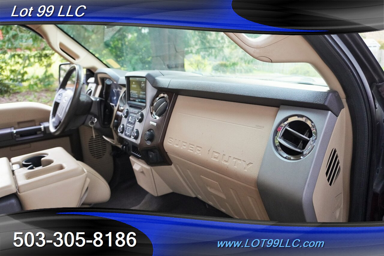 2014 Ford F-250 Lariat 4X4 6.7L Power Stroke Leather GPS  LIFTED Premium Wheels Newer Tires - Photo 17 - Milwaukie, OR 97267