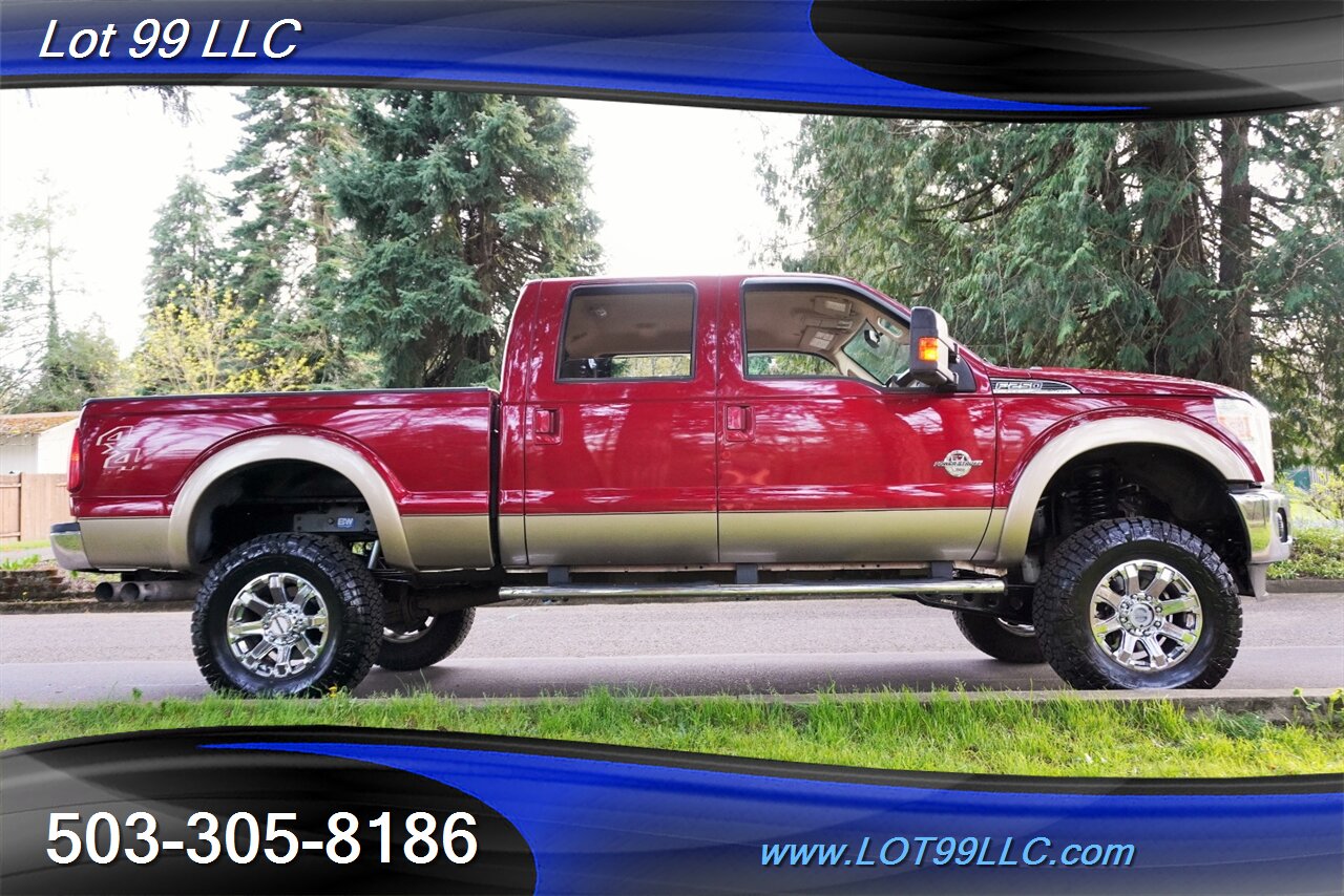 2014 Ford F-250 Lariat 4X4 6.7L Power Stroke Leather GPS  LIFTED Premium Wheels Newer Tires - Photo 8 - Milwaukie, OR 97267
