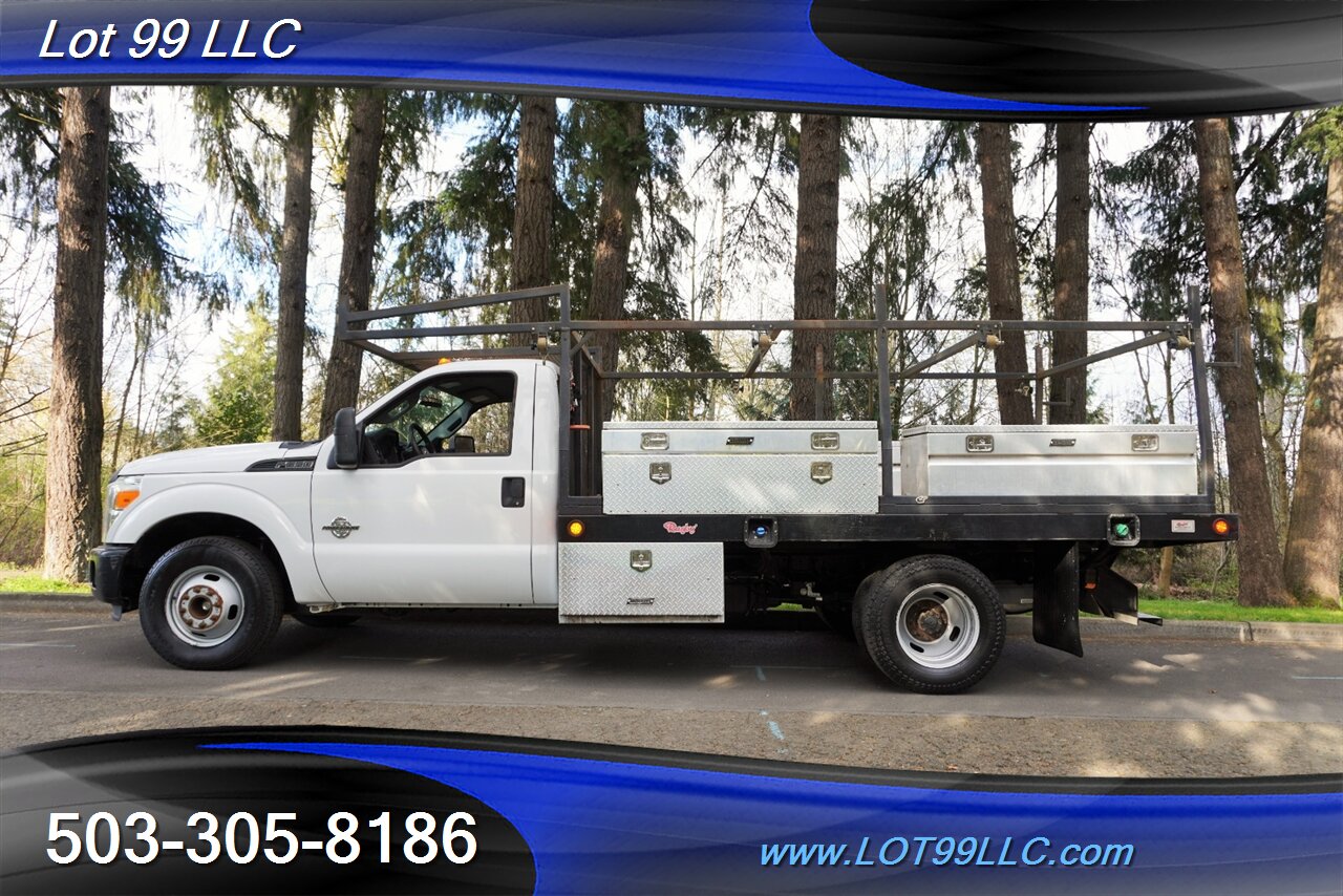 2016 Ford F-350 XL Single Cab Dually 115k 6.7L Cummins Flat BED  Toolboxes RACKS 1 OWNER - Photo 1 - Milwaukie, OR 97267