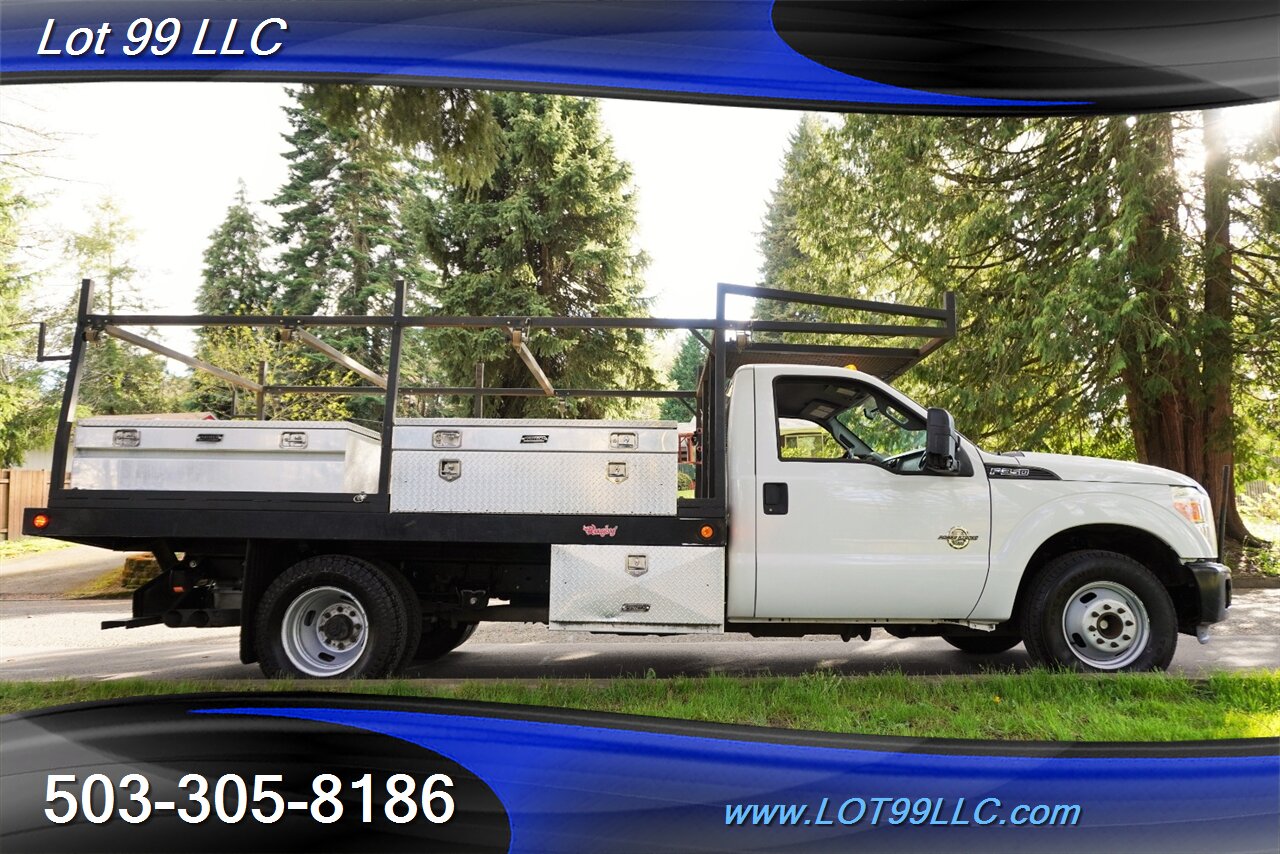 2016 Ford F-350 XL Single Cab Dually 115k 6.7L Cummins Flat BED  Toolboxes RACKS 1 OWNER - Photo 8 - Milwaukie, OR 97267