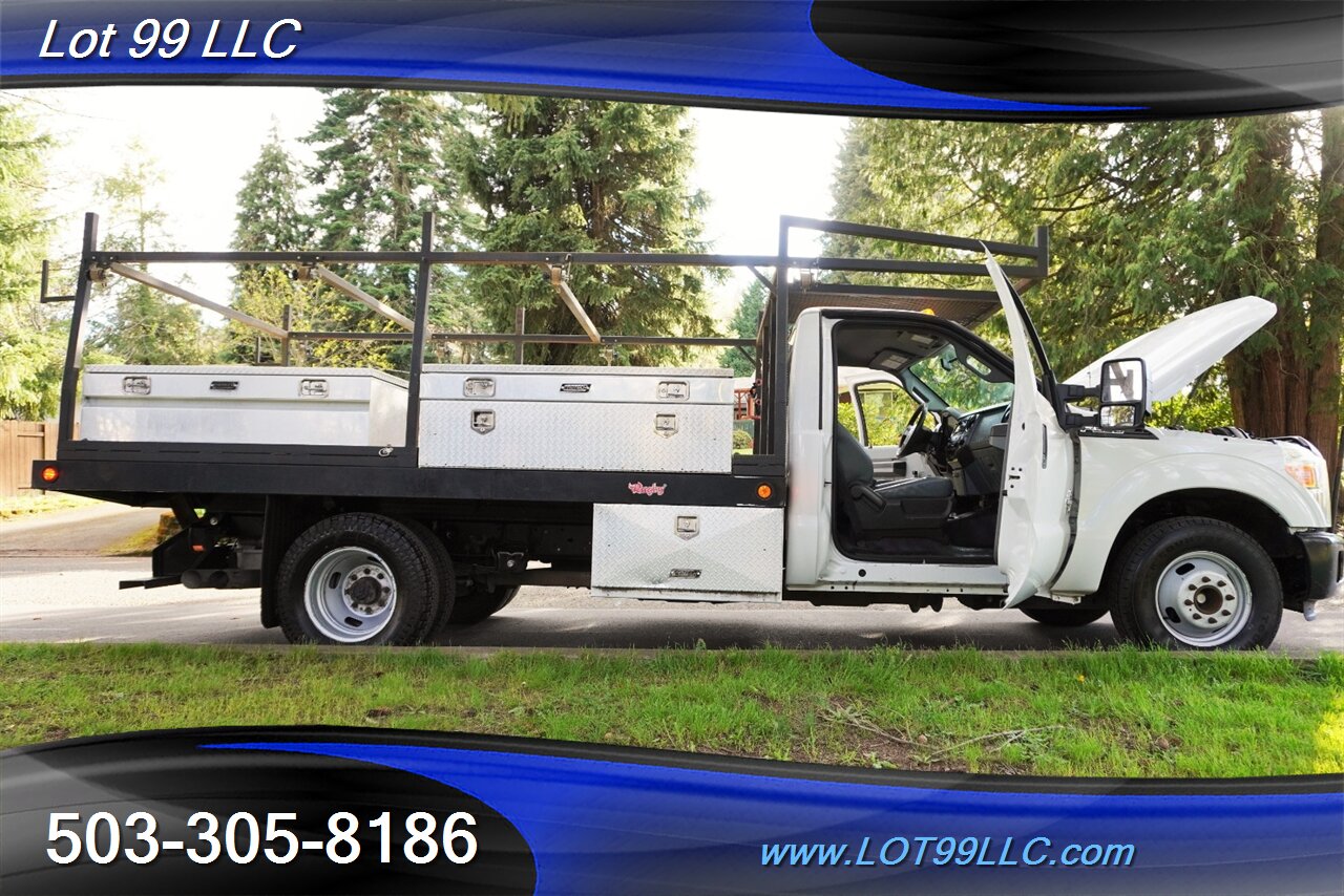 2016 Ford F-350 XL Single Cab Dually 115k 6.7L Cummins Flat BED  Toolboxes RACKS 1 OWNER - Photo 21 - Milwaukie, OR 97267