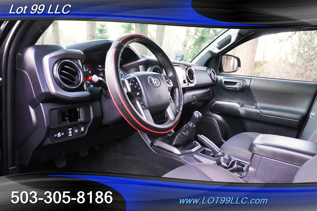2018 Toyota Tacoma TRD Off-Road 4X4 78k V6 6 Speed Manual LIFTED  TRD Black Wheels BFG Off ROAD TIRES GPS - Photo 12 - Milwaukie, OR 97267