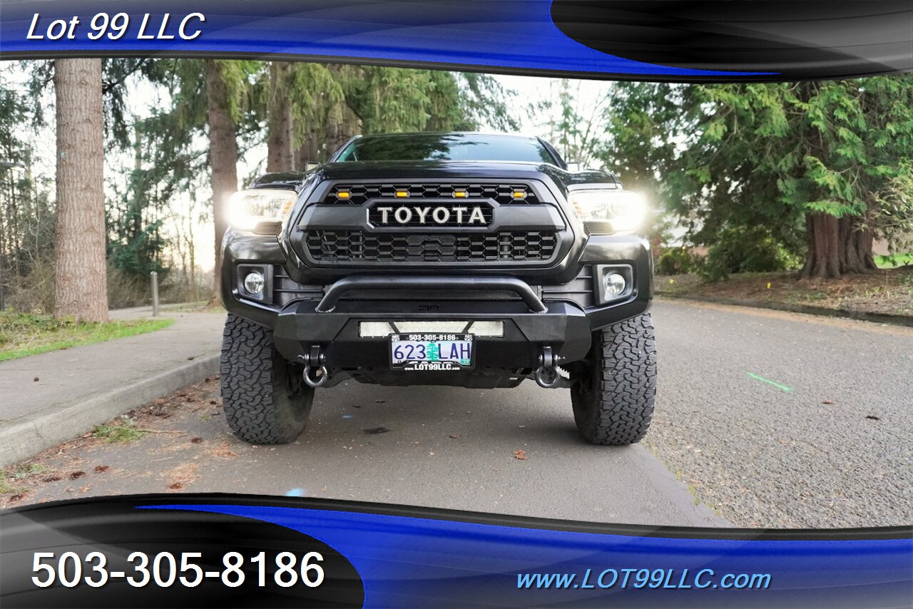 2018 Toyota Tacoma TRD Off-Road 4X4 78k V6 6 Speed Manual LIFTED  TRD Black Wheels BFG Off ROAD TIRES GPS - Photo 6 - Milwaukie, OR 97267