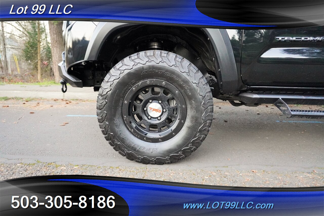 2018 Toyota Tacoma TRD Off-Road 4X4 78k V6 6 Speed Manual LIFTED  TRD Black Wheels BFG Off ROAD TIRES GPS - Photo 3 - Milwaukie, OR 97267