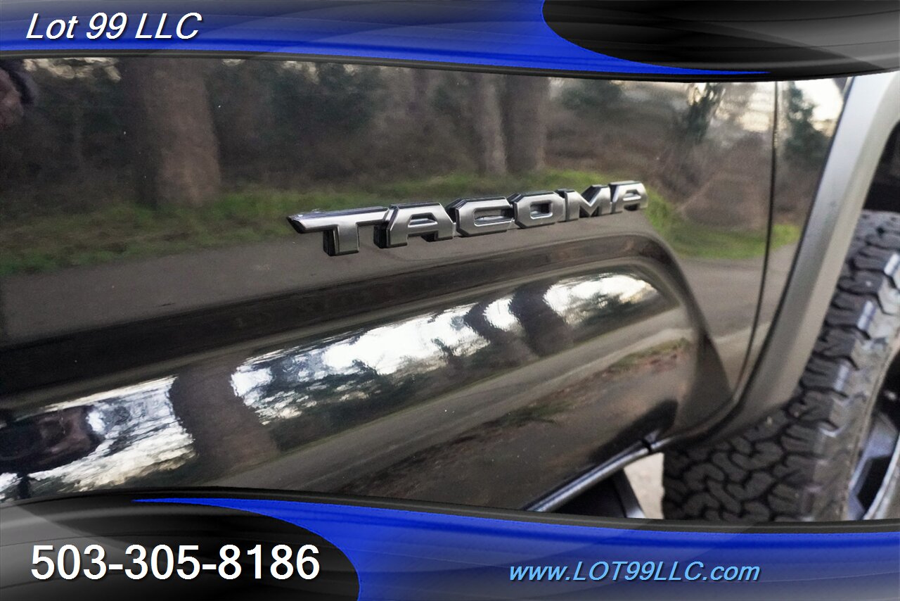 2018 Toyota Tacoma TRD Off-Road 4X4 78k V6 6 Speed Manual LIFTED  TRD Black Wheels BFG Off ROAD TIRES GPS - Photo 36 - Milwaukie, OR 97267