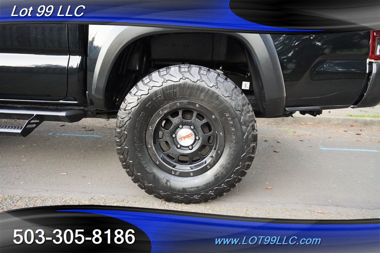 2018 Toyota Tacoma TRD Off-Road 4X4 78k V6 6 Speed Manual LIFTED  TRD Black Wheels BFG Off ROAD TIRES GPS - Photo 38 - Milwaukie, OR 97267
