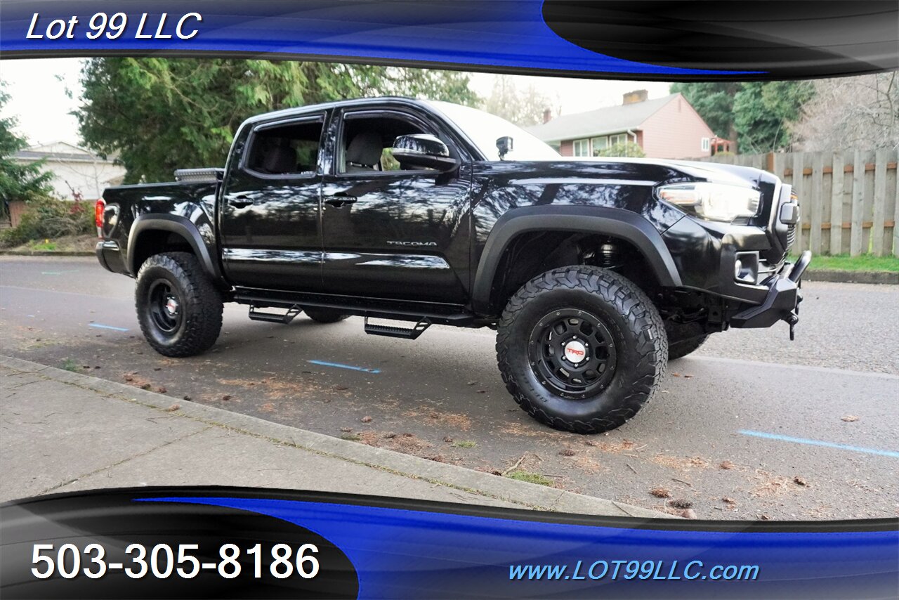 2018 Toyota Tacoma TRD Off-Road 4X4 78k V6 6 Speed Manual LIFTED  TRD Black Wheels BFG Off ROAD TIRES GPS - Photo 7 - Milwaukie, OR 97267