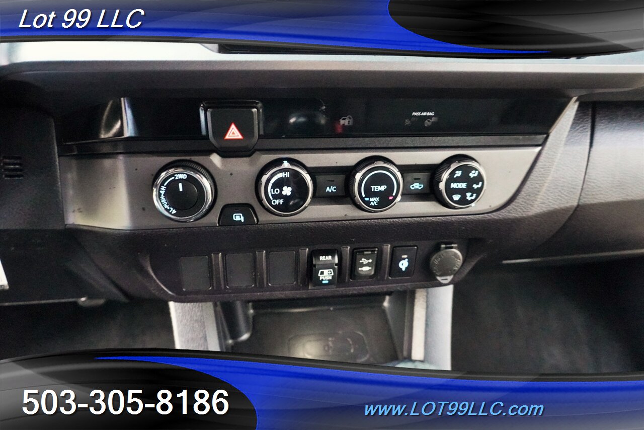 2018 Toyota Tacoma TRD Off-Road 4X4 78k V6 6 Speed Manual LIFTED  TRD Black Wheels BFG Off ROAD TIRES GPS - Photo 24 - Milwaukie, OR 97267