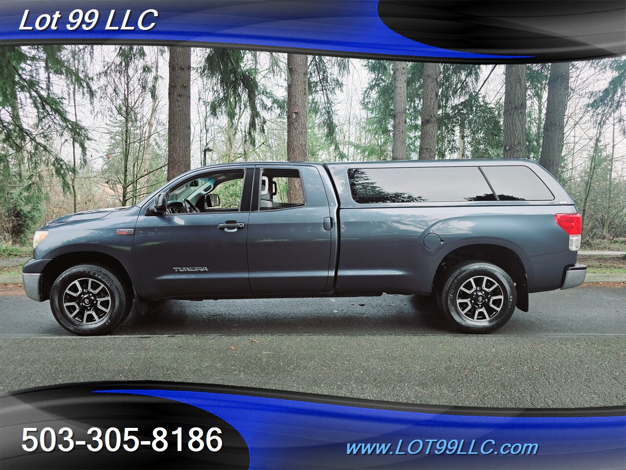 2010 Toyota Tundra Grade 4X4 V8 5.7L Auto LONG BED Canopy New Tires   - Photo 1 - Milwaukie, OR 97267