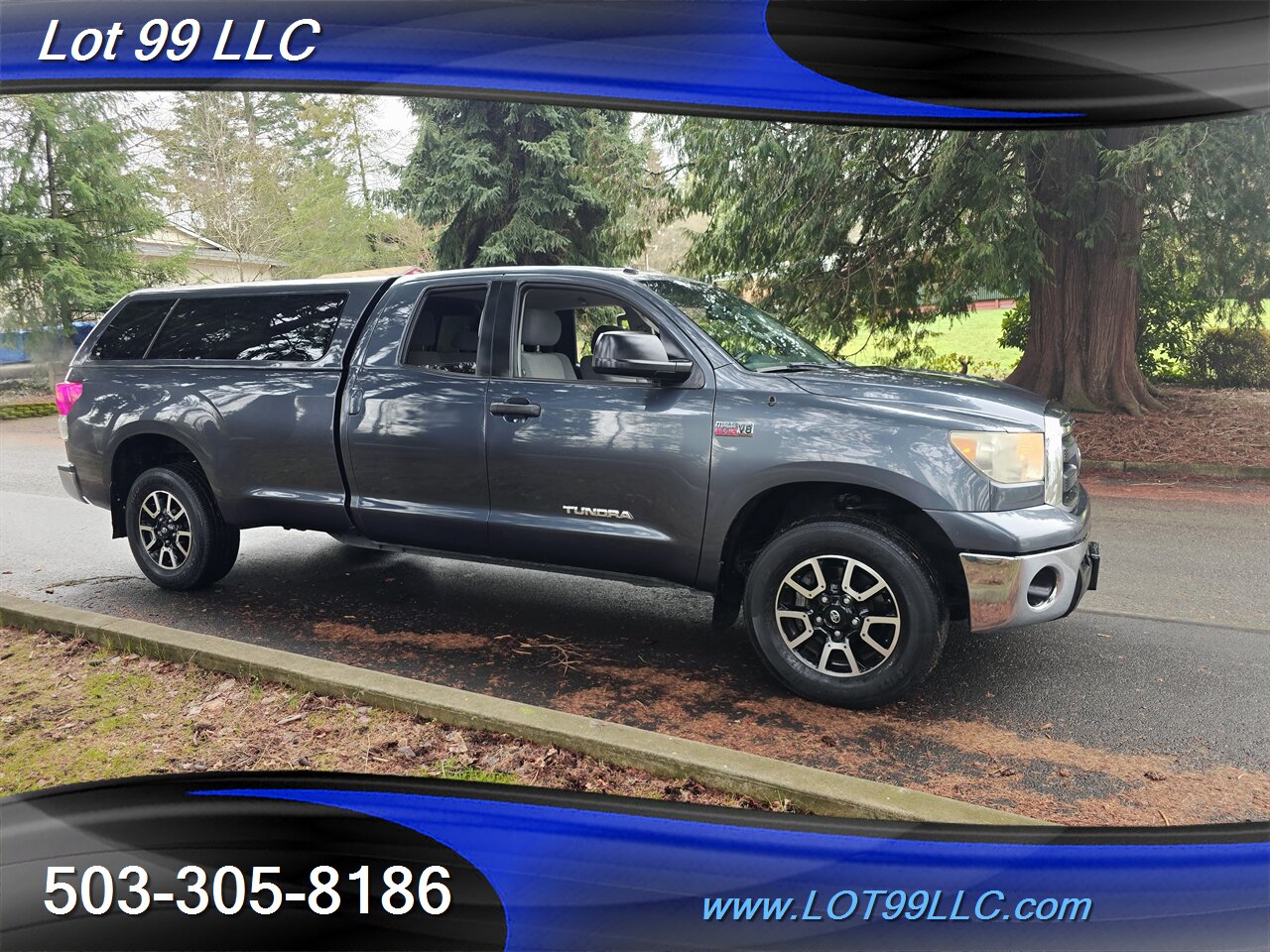 2010 Toyota Tundra Grade 4X4 V8 5.7L Auto LONG BED Canopy New Tires   - Photo 7 - Milwaukie, OR 97267