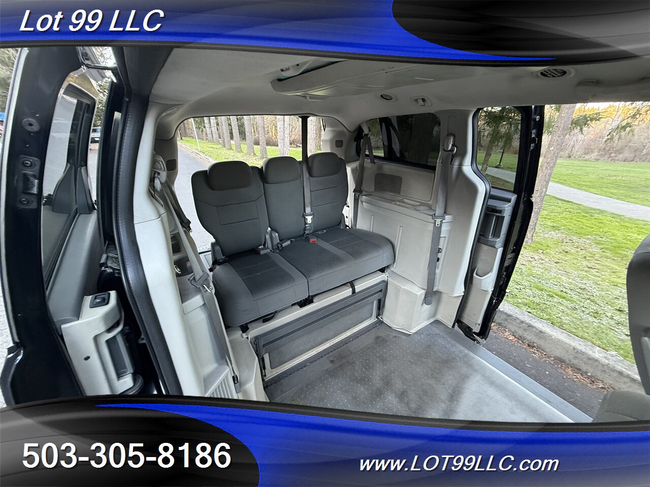 2010 Dodge Grand Caravan SXT Wheelchair Van 129k Lowered Floor Pan Kneeling   - Photo 24 - Milwaukie, OR 97267