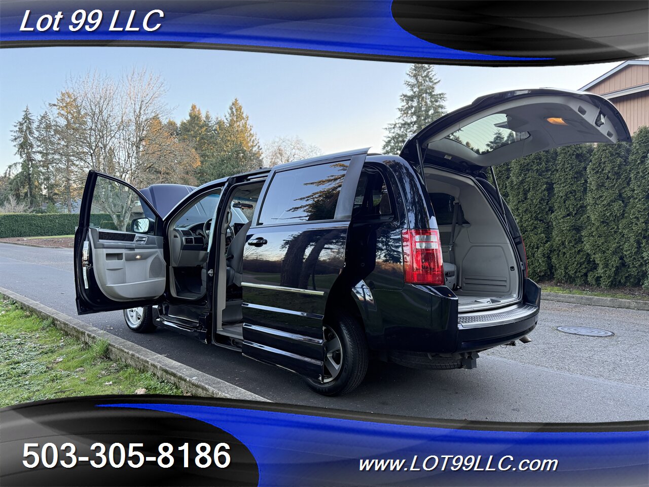 2010 Dodge Grand Caravan SXT Wheelchair Van 129k Lowered Floor Pan Kneeling   - Photo 48 - Milwaukie, OR 97267