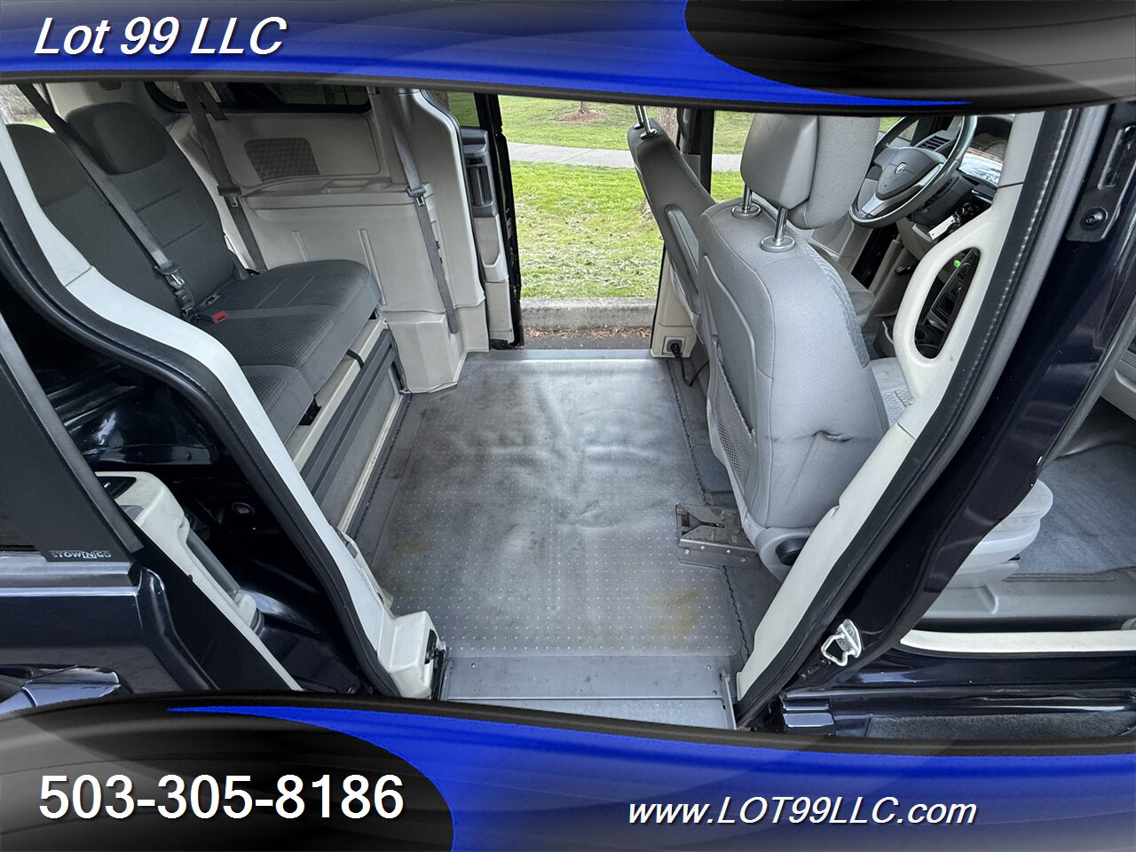 2010 Dodge Grand Caravan SXT Wheelchair Van 129k Lowered Floor Pan Kneeling   - Photo 23 - Milwaukie, OR 97267