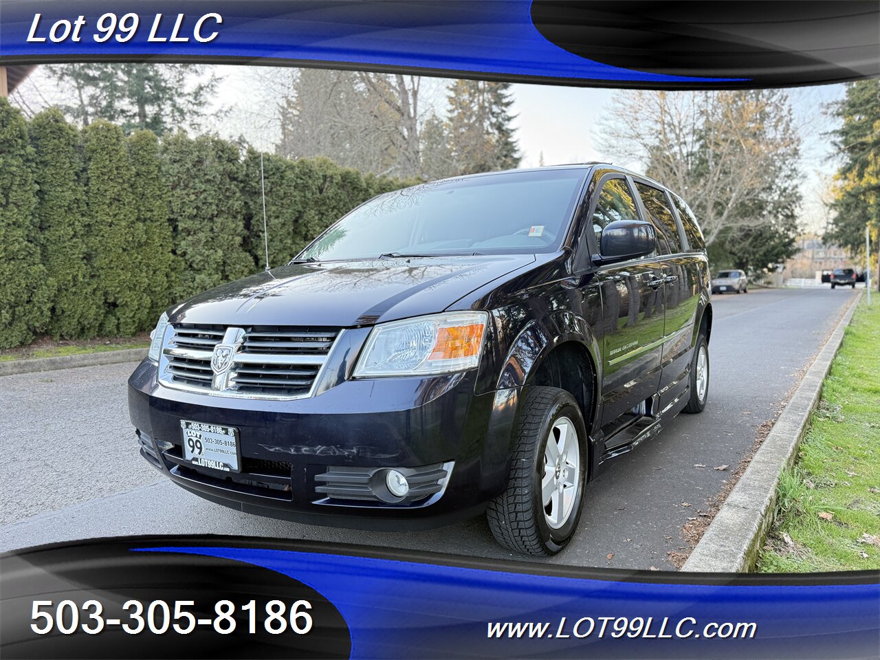 2010 Dodge Grand Caravan SXT Wheelchair Van 129k Lowered Floor Pan Kneeling   - Photo 8 - Milwaukie, OR 97267