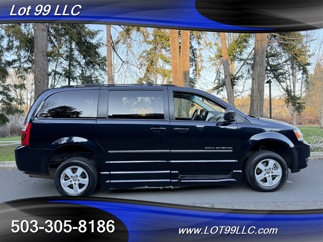 2010 Dodge Grand Caravan SXT Wheelchair Van 129k Lowered Floor Pan Kneeling   - Photo 13 - Milwaukie, OR 97267