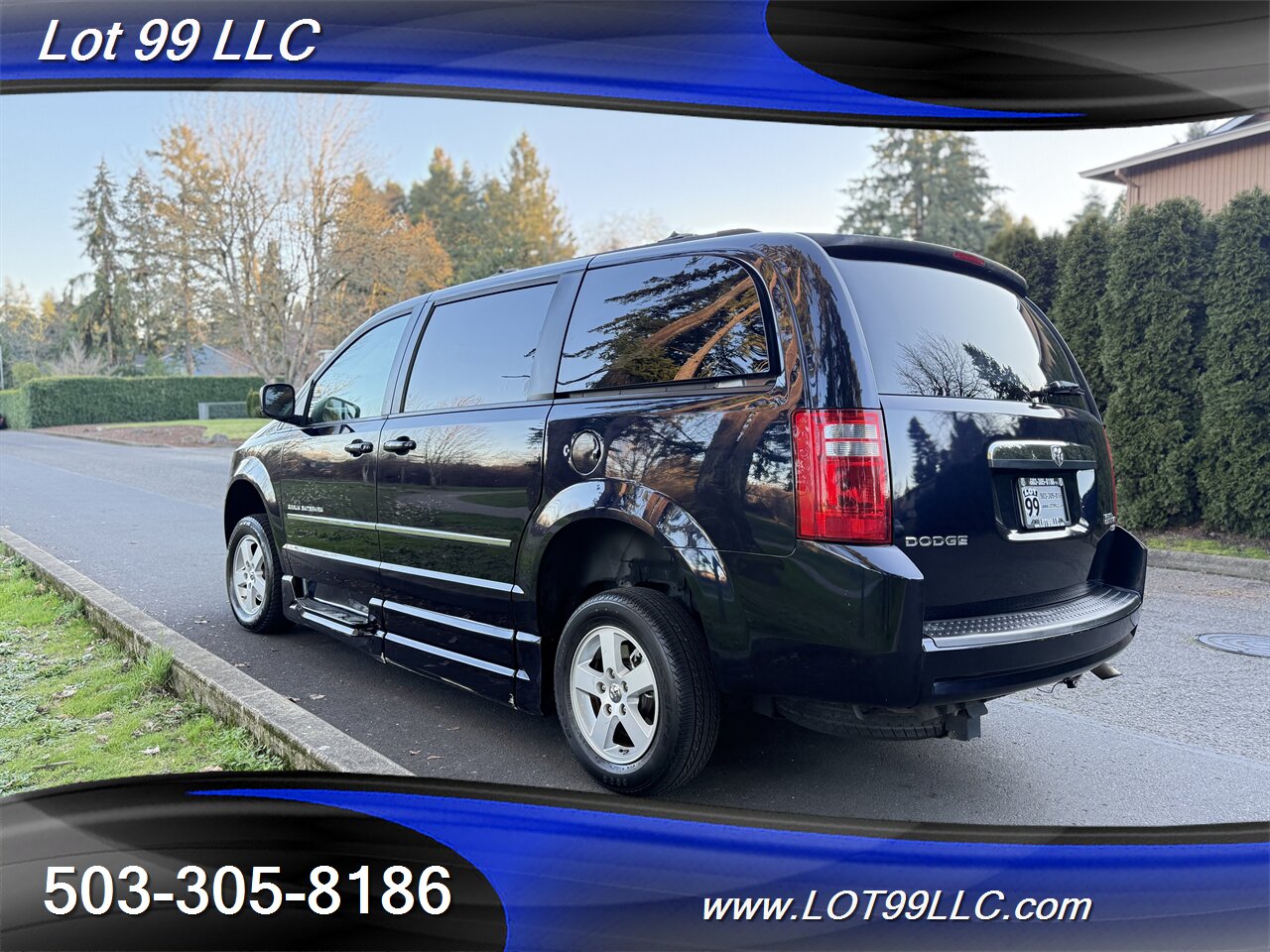 2010 Dodge Grand Caravan SXT Wheelchair Van 129k Lowered Floor Pan Kneeling   - Photo 14 - Milwaukie, OR 97267