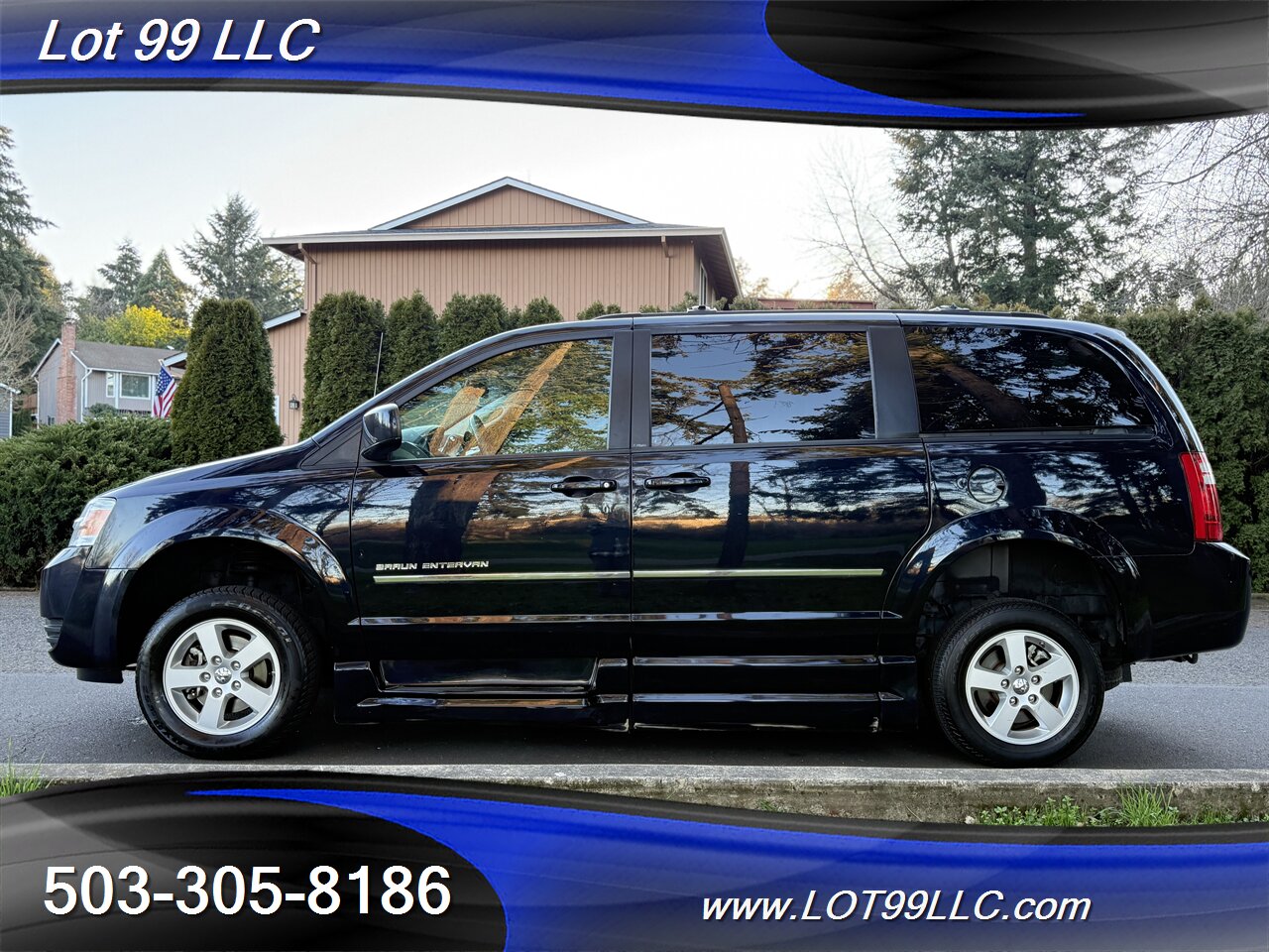 2010 Dodge Grand Caravan SXT Wheelchair Van 129k Lowered Floor Pan Kneeling   - Photo 7 - Milwaukie, OR 97267