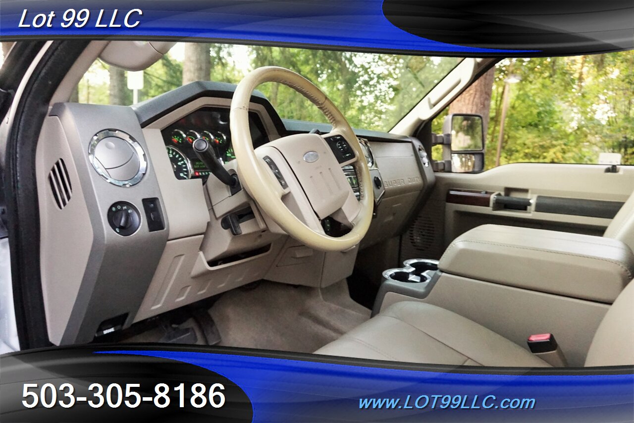 2008 Ford F-350 Lariat 4X4 Power Stroke Heated Leather LONG BED - Photo 12 - Milwaukie, OR 97267