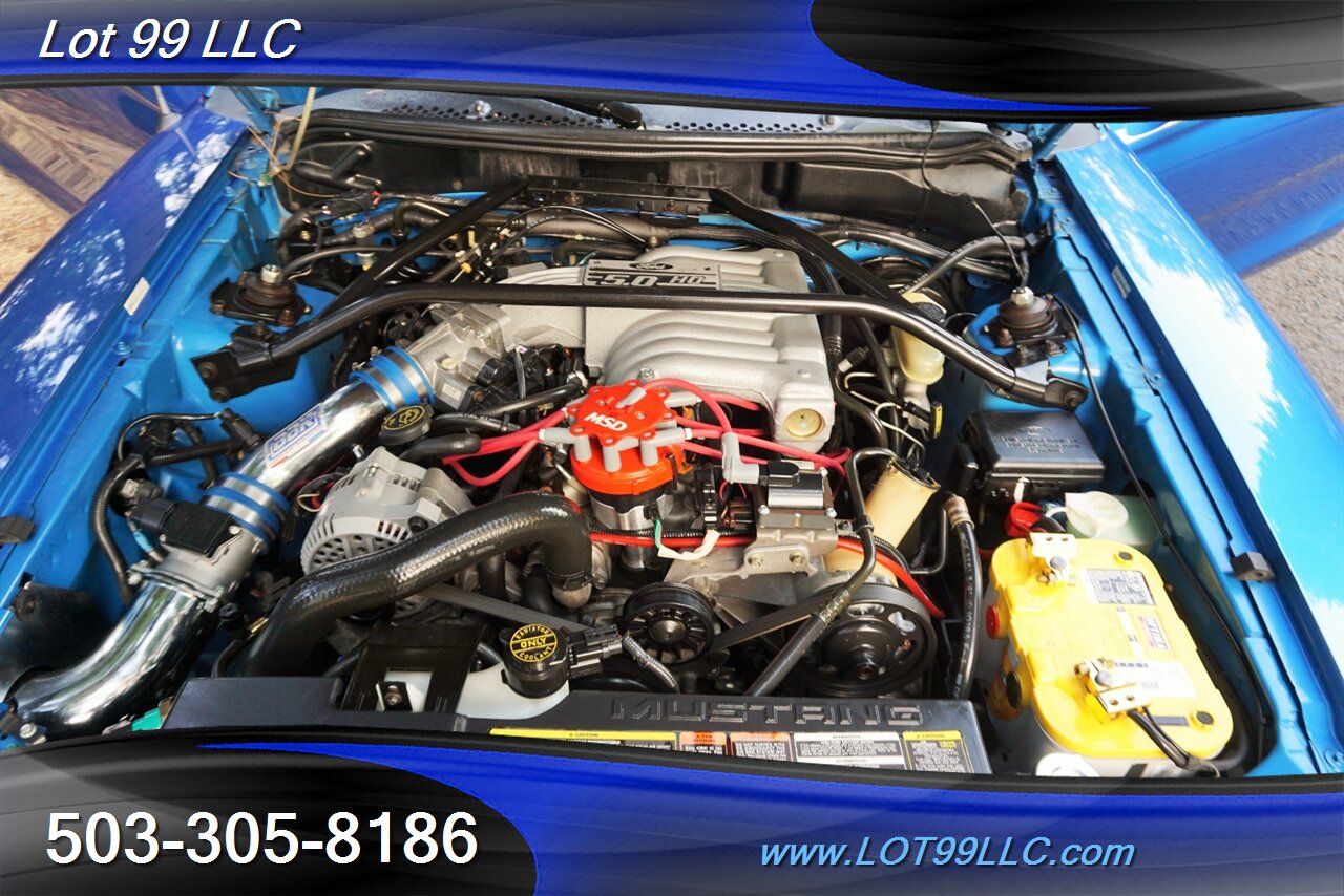 1994 Ford Mustang GT V8 5.0L 5 Speed Manual Only 69K Leather Seats - Photo 3 - Milwaukie, OR 97267