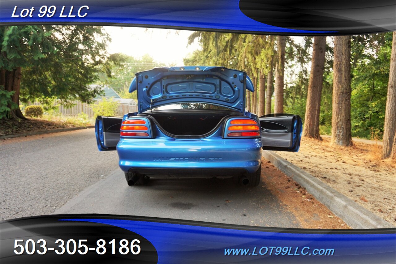 1994 Ford Mustang GT V8 5.0L 5 Speed Manual Only 69K Leather Seats - Photo 28 - Milwaukie, OR 97267