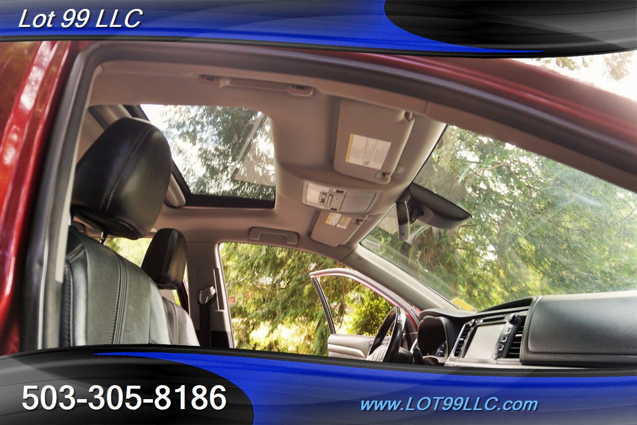 2017 Toyota Highlander SE V6 3.5L Auto Heated Leather 3 ROW 2 OWNERS - Photo 17 - Milwaukie, OR 97267