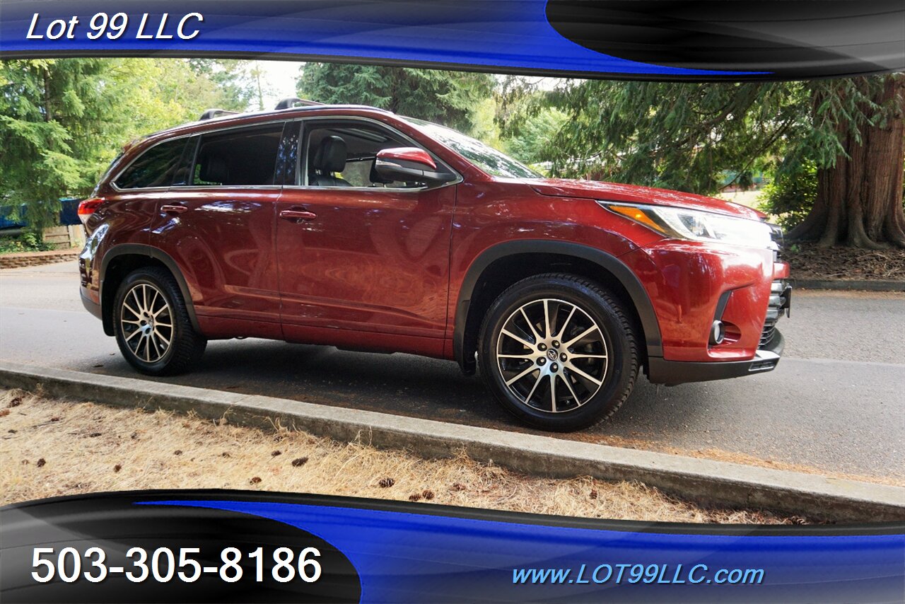 2017 Toyota Highlander SE V6 3.5L Auto Heated Leather 3 ROW 2 OWNERS - Photo 7 - Milwaukie, OR 97267