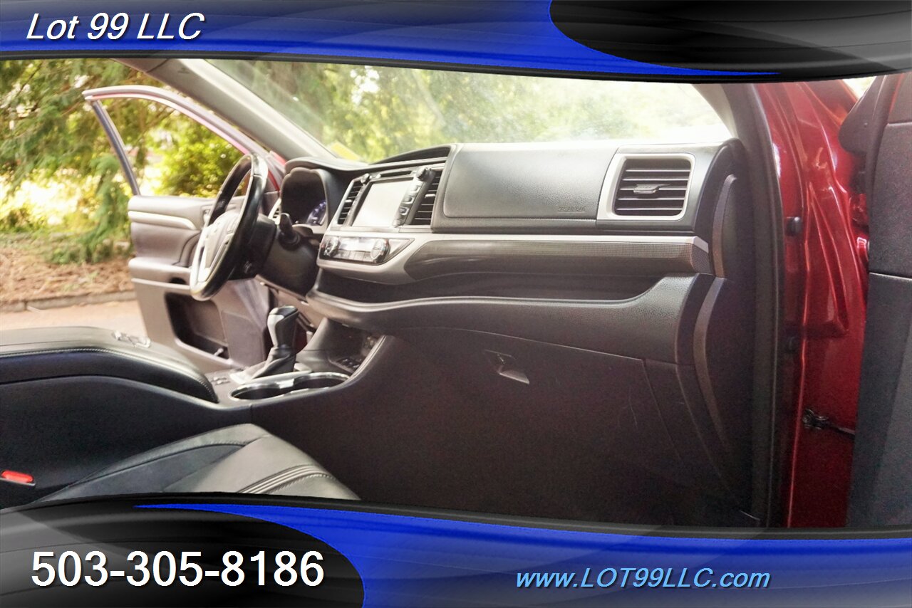 2017 Toyota Highlander SE V6 3.5L Auto Heated Leather 3 ROW 2 OWNERS - Photo 18 - Milwaukie, OR 97267