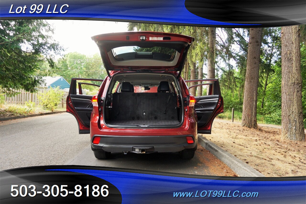2017 Toyota Highlander SE V6 3.5L Auto Heated Leather 3 ROW 2 OWNERS - Photo 35 - Milwaukie, OR 97267