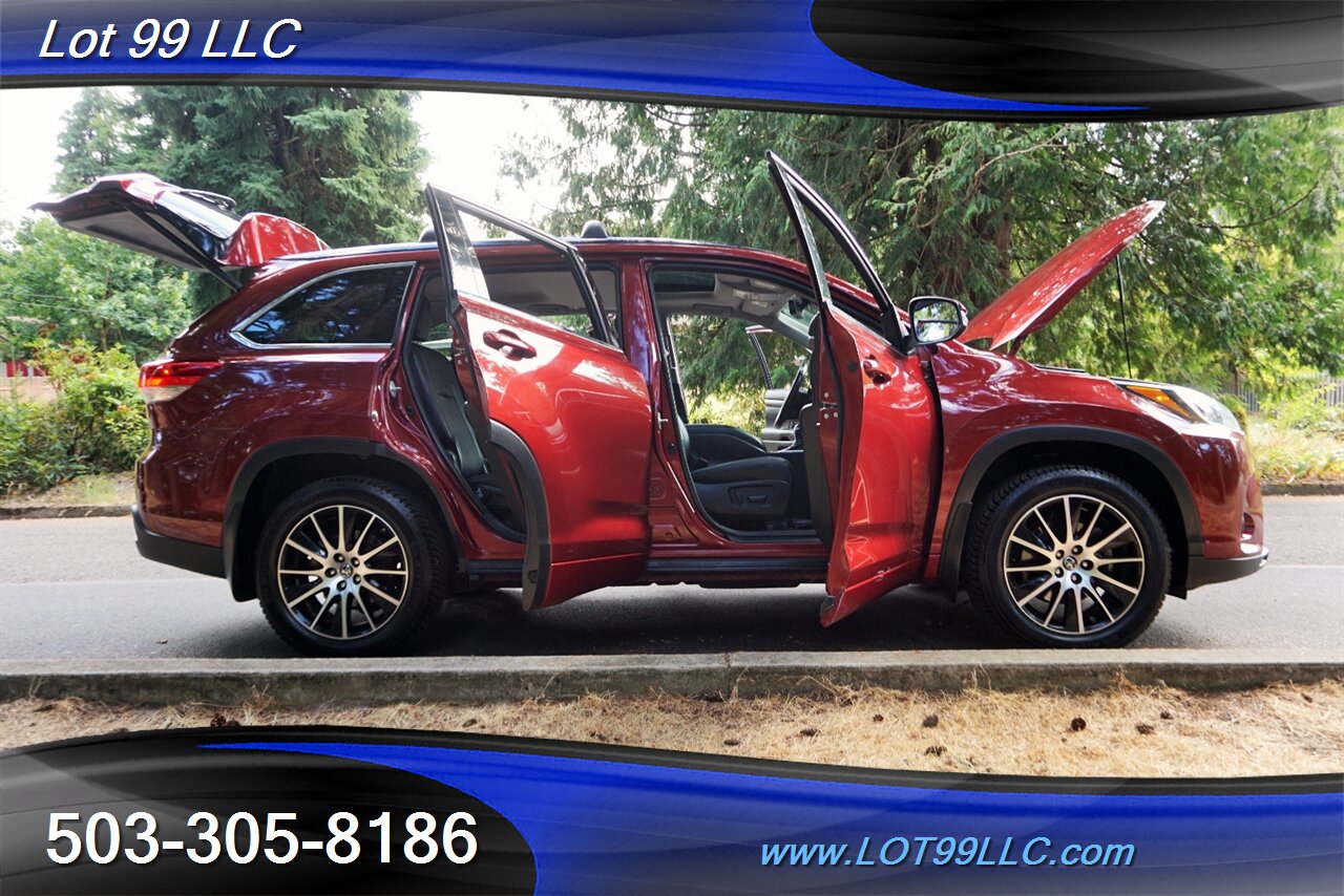 2017 Toyota Highlander SE V6 3.5L Auto Heated Leather 3 ROW 2 OWNERS - Photo 34 - Milwaukie, OR 97267