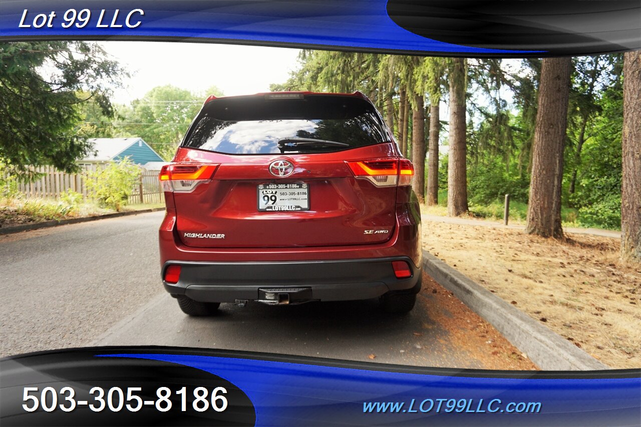 2017 Toyota Highlander SE V6 3.5L Auto Heated Leather 3 ROW 2 OWNERS - Photo 10 - Milwaukie, OR 97267