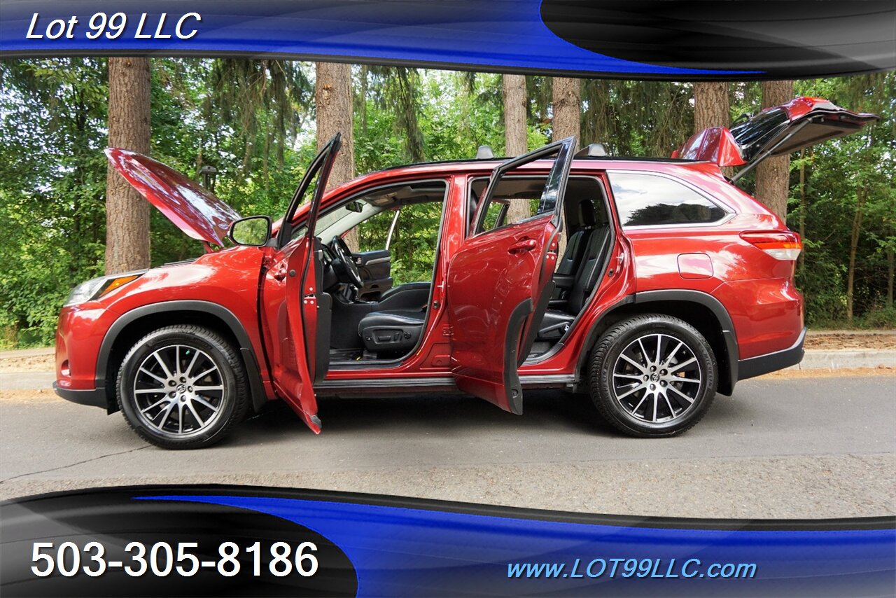 2017 Toyota Highlander SE V6 3.5L Auto Heated Leather 3 ROW 2 OWNERS - Photo 32 - Milwaukie, OR 97267