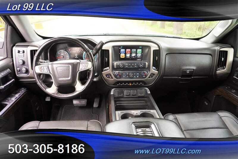 2018 GMC Sierra 1500 Denali 4X4 Only 84K Low Miles Heated AC Leather  Seats Moon Roof GPS Chrome Wheels Newer Tires 1 OWNER