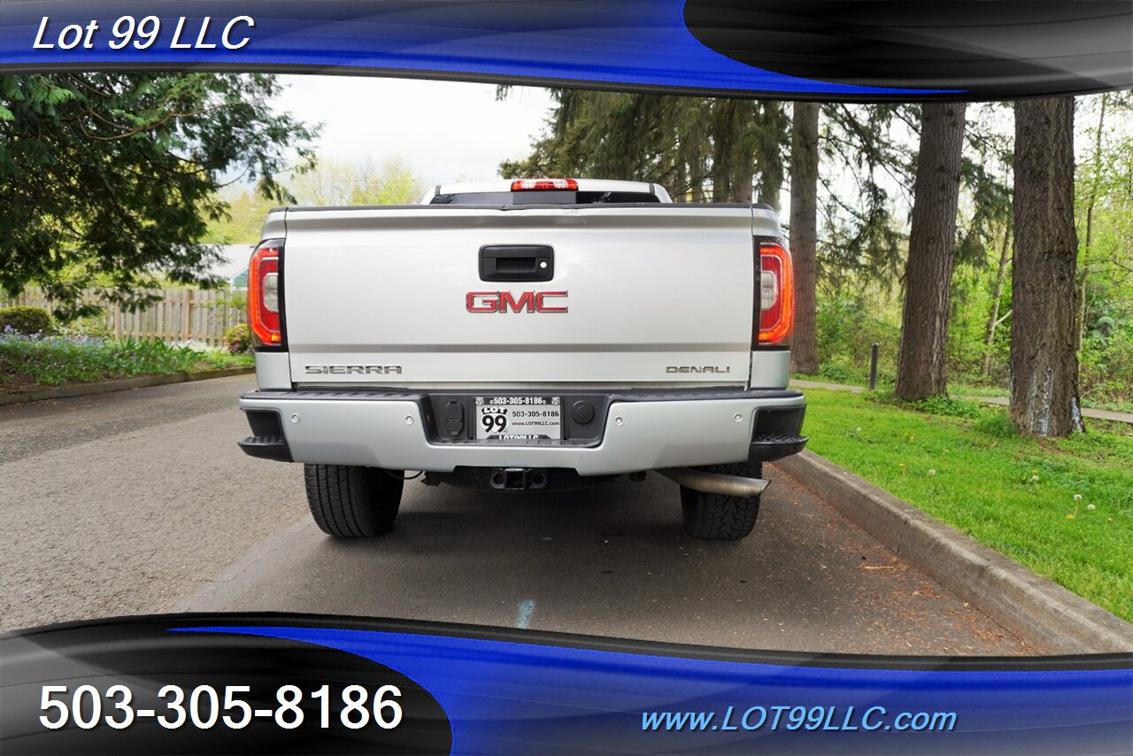 2018 GMC Sierra 1500 Denali 4X4 Only 84K Low Miles Heated AC Leather  Seats Moon Roof GPS Chrome Wheels Newer Tires 1 OWNER - Photo 10 - Milwaukie, OR 97267