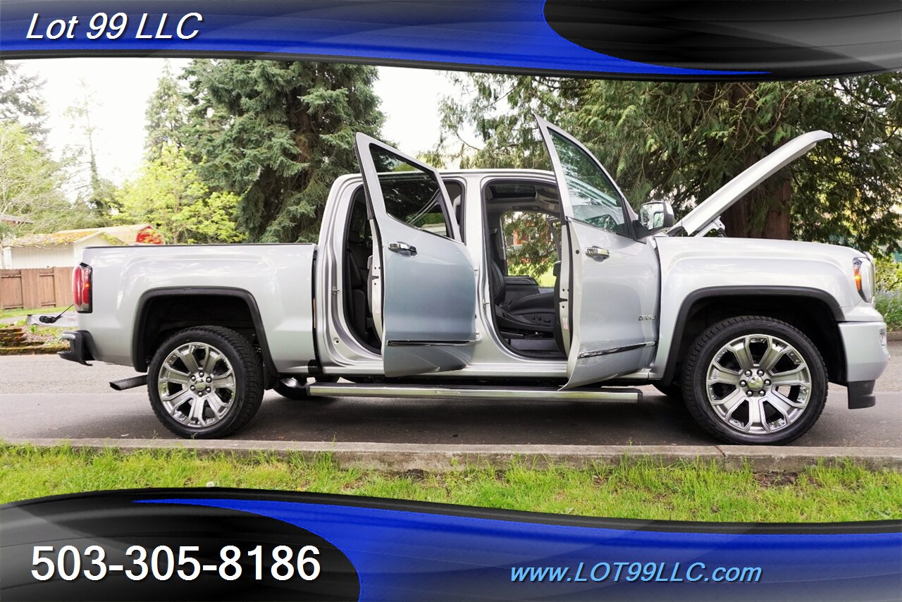 2018 GMC Sierra 1500 Denali 4X4 Only 84K Low Miles Heated AC Leather  Seats Moon Roof GPS Chrome Wheels Newer Tires 1 OWNER - Photo 28 - Milwaukie, OR 97267