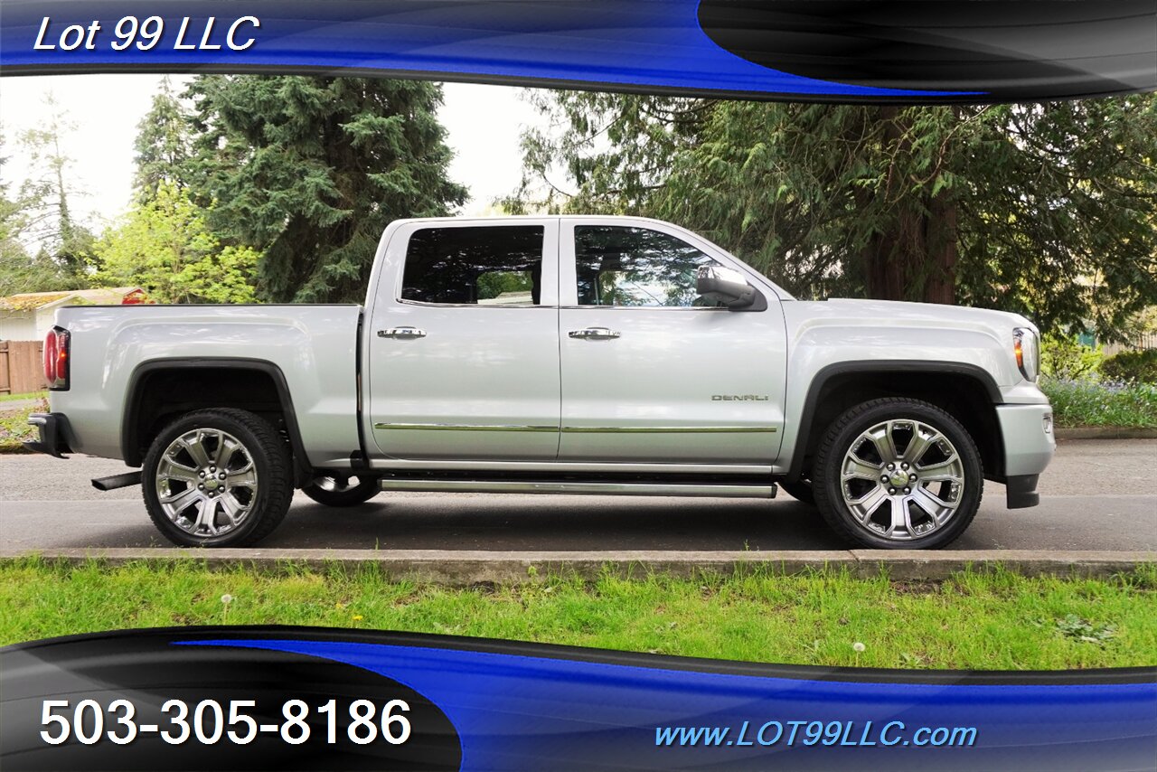 2018 GMC Sierra 1500 Denali 4X4 Only 84K Low Miles Heated AC Leather  Seats Moon Roof GPS Chrome Wheels Newer Tires 1 OWNER - Photo 8 - Milwaukie, OR 97267