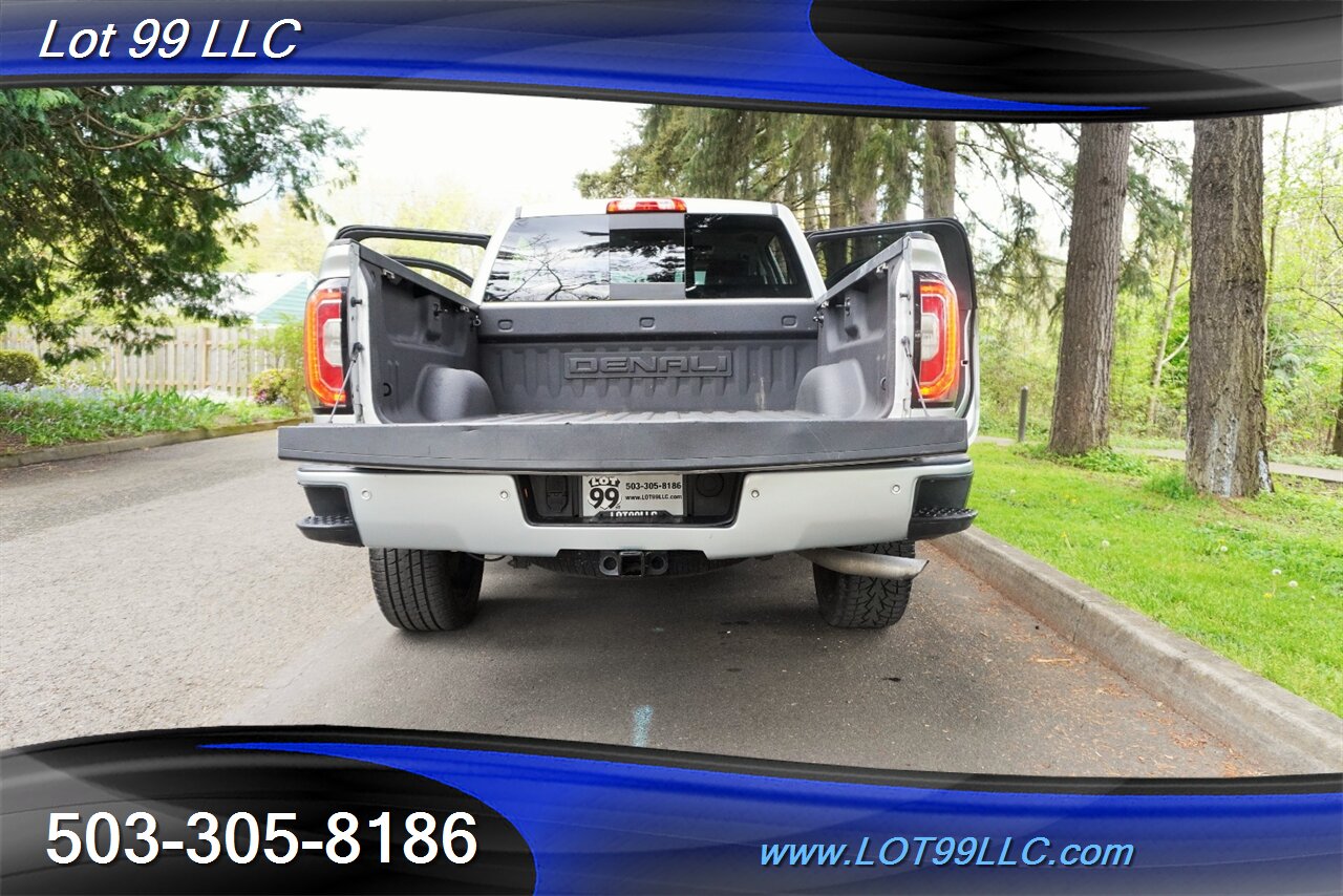 2018 GMC Sierra 1500 Denali 4X4 Only 84K Low Miles Heated AC Leather  Seats Moon Roof GPS Chrome Wheels Newer Tires 1 OWNER - Photo 29 - Milwaukie, OR 97267
