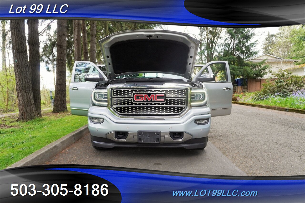 2018 GMC Sierra 1500 Denali 4X4 Only 84K Low Miles Heated AC Leather  Seats Moon Roof GPS Chrome Wheels Newer Tires 1 OWNER - Photo 27 - Milwaukie, OR 97267